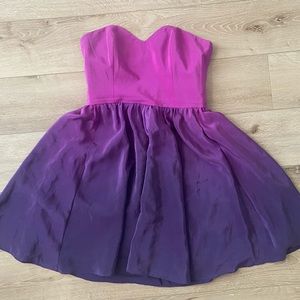 5 for $25 Jay Godfrey purple ombré dress